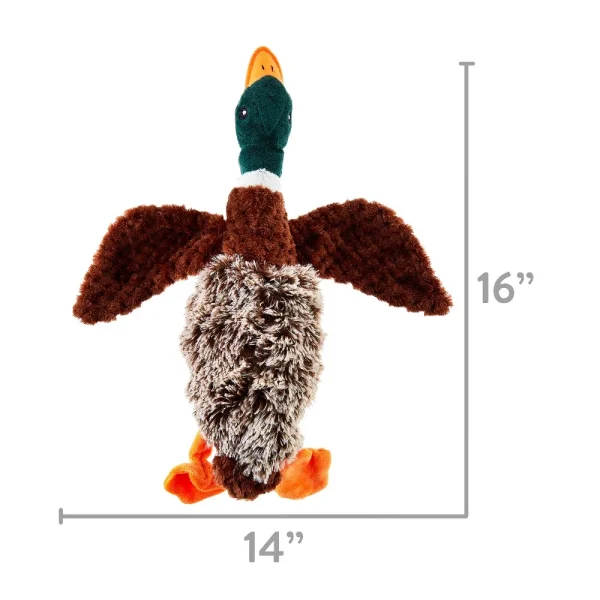 Colorful Duck Plush Dog Toy