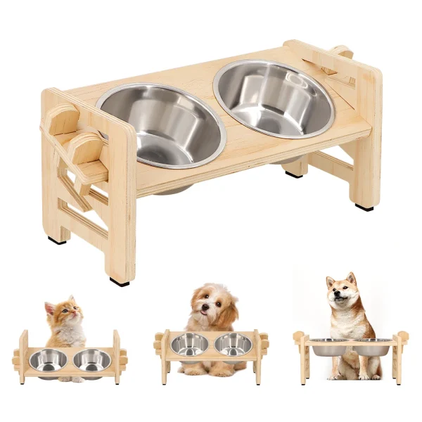 Elevated Small Toy Pet Bowls