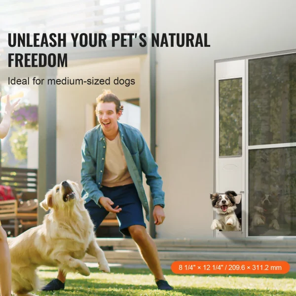 Adjustable Dog Door Sliding Glass Door