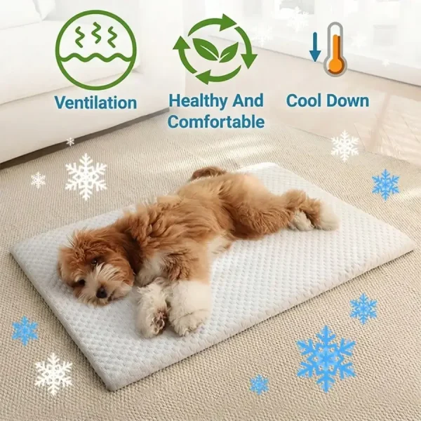 Sponge Cooling Pet Bed,