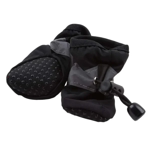 4Pcs Dog Boots Waterproof Non-slip Sole