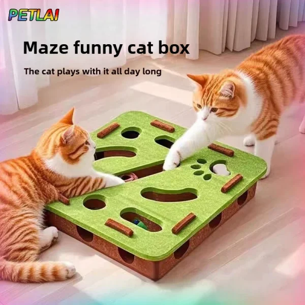 Interactive Cat Puzzle